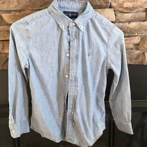 Boys Ralph Lauren button up shirt